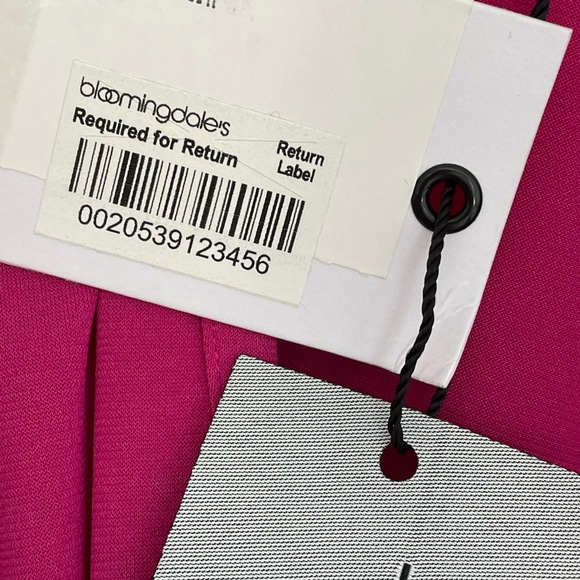 NEW! Raspberry, Pink dress from Bloomingdale’s, size XS Valentine’s Day Outfit - Picture 7 of 7